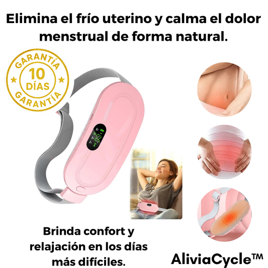 AliviaCycle™- Brinda confort y relajación en los días más difíciles.